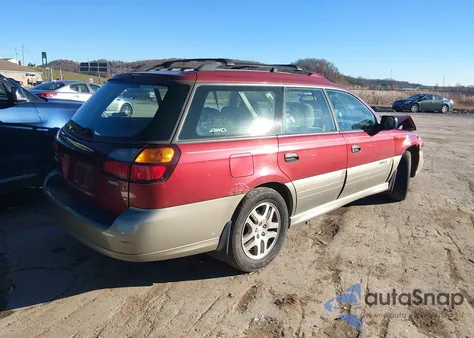 2004 Subaru Outback z USA, uszkodzony, nr VIN 4S3BH675X47631163